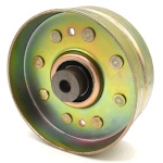 Bobcat 38184-2 Flat Idler Pulley - 4'' Flat Dia. - 3/8'' Bore - Steel