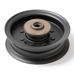 Flat Idler Pulley, Compatible with Lawn Mower Models Craftsman, Husqvarna, Replacement for 196104, 532196104