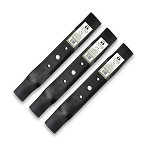 3 Pack Hi Lift Lawn Mower Blades , 48 Inch Cut , Compatible with Scotts L2048 , L120 , L130 , 1948 , 2148 , Replacement for GX20250 , GY20568